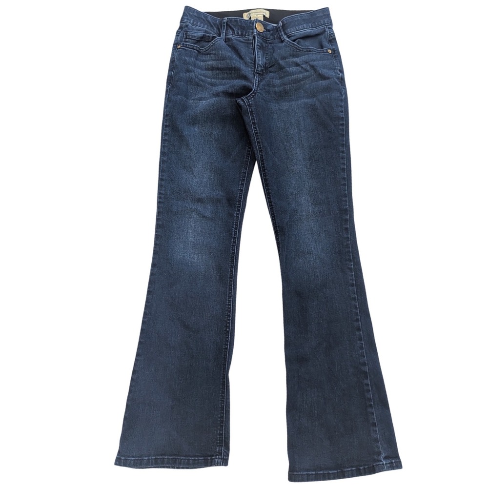 Democracy Women’s Boot Cut Jeans - Dark Blue Denim Size 6